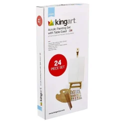 The Met Store Acrylic Paint and Tabletop Easel Set