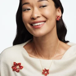 The Met Store Amaryllis Brooch
