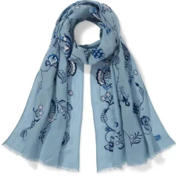 The Met Store American Vines Embroidered Shawl