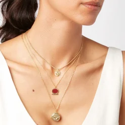 The Met Store Ancient Lion Pendant Necklace