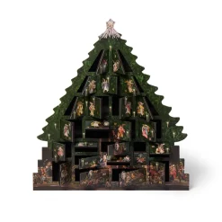 The Met Store Angel Tree Wooden Advent Calendar