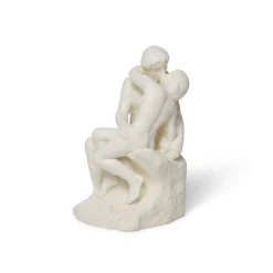 The Met Store Auguste Rodin: The Kiss Medium White Sculpture