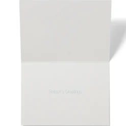 The Met Store Bentley: Snow Crystal Fine Holiday Cards with Lined Envelopes and Foil Seals
