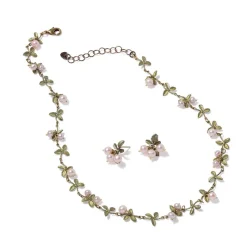 The Met Store Blushing Berries Necklace and Earrings Set