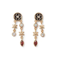 The Met Store Celestial Symbols Chandelier Earrings
