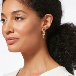 The Met Store Celestial Symbols Chandelier Earrings