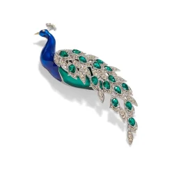 The Met Store Chelsea Peacock Brooch