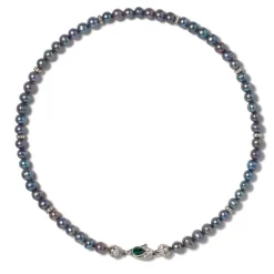 The Met Store Chelsea Peacock Pearl Necklace