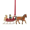 The Met Store Currier & Ives Winter Sleigh Ornament