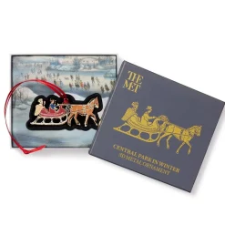 The Met Store Currier & Ives Winter Sleigh Ornament