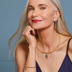 The Met Store Cypriot Twist Triple-Drop Earrings