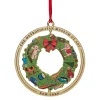 The Met Store December Wreath Spinning Ornament