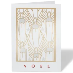 The Met Store Drevenstedt: Noel Fine Holiday Cards with Lined Envelopes and Foil Seals