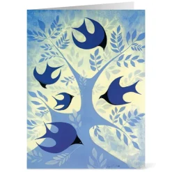The Met Store Earle: Blue Doves of Peace Holiday Cards