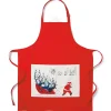The Met Store Earle Santa and Deer Apron with Pocket