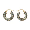 The Met Store Egyptian Feather Hoop Earrings