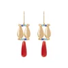 The Met Store Egyptian Fringe Drop Earrings
