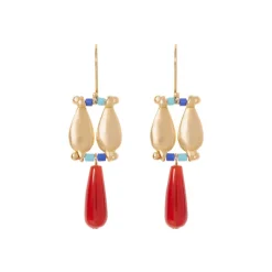 The Met Store Egyptian Fringe Drop Earrings