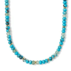 The Met Store Egyptian Hathor Turquoise Long Necklace