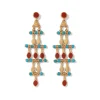 The Met Store Egyptian Nefer Amulet Chandelier Earrings