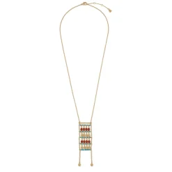 The Met Store Egyptian Nefer Amulet Ladder Pendant Necklace