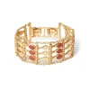 The Met Store Egyptian Nefer Amulet Red Jasper Ladder Bracelet
