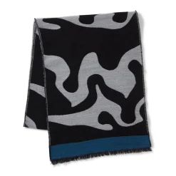 The Met Store Egyptian Swirled Glass Unisex Oblong Jacquard Scarf
