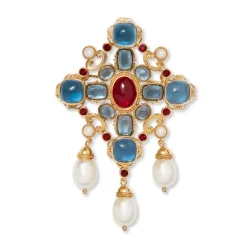 The Met Store Ellen Jeweled Brooch