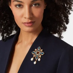 The Met Store Ellen Jeweled Brooch