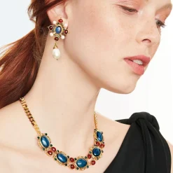 The Met Store Ellen Jeweled Earrings