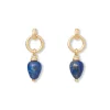 The Met Store Etruscan Lapis Doorknocker Earrings