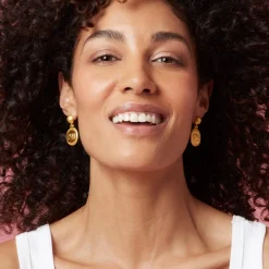 The Met Store Etruscan Lion Drop Earrings