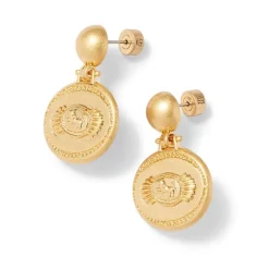 The Met Store Etruscan Lion Drop Earrings