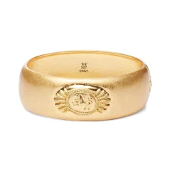 The Met Store Etruscan Lion Hinged Cuff Bracelet