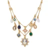 The Met Store European Cameo Charm Necklace