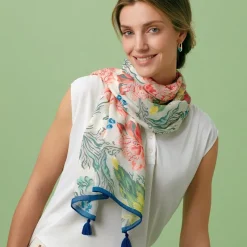 The Met Store European Floral Shawl