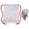 The Met Store Favorite Galleries of The Met Color & Learn Washable Kids' Drawstring Backpack