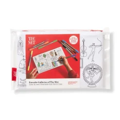 The Met Store Favorite Galleries of The Met Color & Learn Washable Kids' Pencil Case