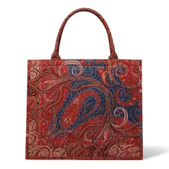 The Met Store Four Seasons Paisley Oversize Structured Tote
