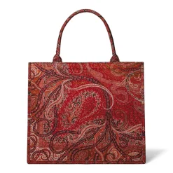 The Met Store Four Seasons Paisley Oversize Structured Tote