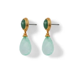 The Met Store French Serpent Drop Earrings