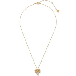 The Met Store French Wreath Bow Pendant Necklace