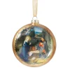 The Met Store Gerard David Nativity Scene Glass Disc Ornament
