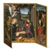 The Met Store Gerard David: The Nativity Triptych Holiday Cards