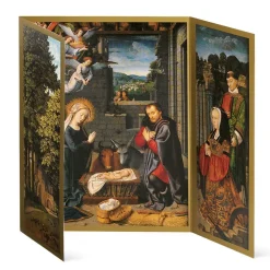 The Met Store Gerard David: The Nativity Triptych Holiday Cards