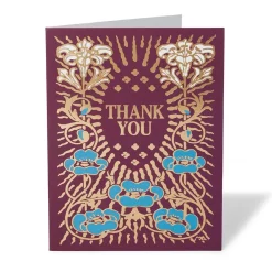The Met Store Gilded Book Covers Thank-You Cards