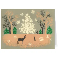 The Met Store Gordon: Deer and Rabbit Holiday Cards