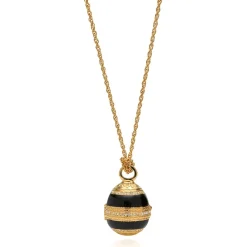 The Met Store Hand-Enameled Egg Pendant Watch