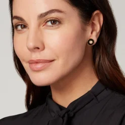 The Met Store Hand-Enameled Jeweled Earrings