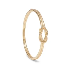 The Met Store Herakles Knot Hinged Bangle